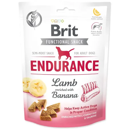 Pochúťka Brit Care Dog Functional Snack Endurance jahňa 150g