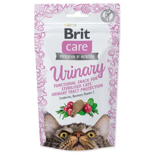 Pochúťka Brit Care Cat Snack Urinary 50g