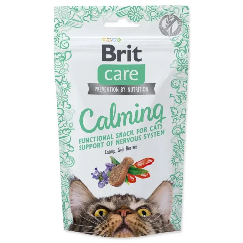 Pochúťka Brit Care Cat Snack Calming 50g