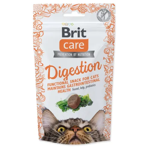 Pochúťka Brit Care Cat Snack Digestion 50g