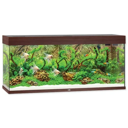 Akvarijný set Juwel Rio LED 240 tmavo hnedý 121x41x55cm 240l