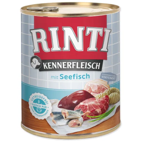 Konzerva Rinti Kennerfleisch Adult morská ryba 800g