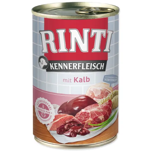 Konzerva Rinti Kennerfleisch Adult teľa 400g