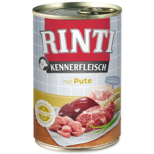 Konzerva Rinti Kennerfleisch Adult morka 400g