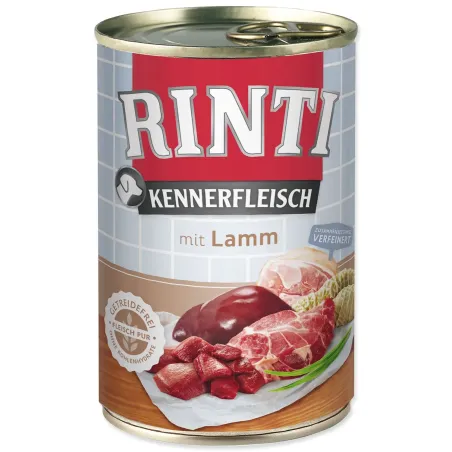 Konzerva Rinti Kennerfleisch Adult jahňa 400g