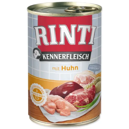 Konzerva Rinti Kennerfleisch Adult kura 400g