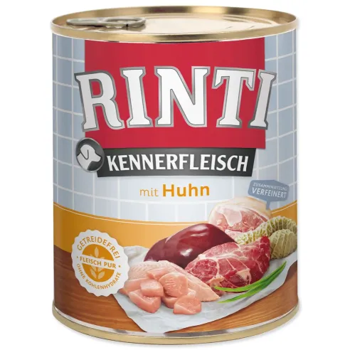 Konzerva Rinti Kennerfleisch Adult kura 800g