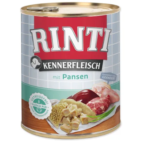 Konzerva Rinti Kennerfleisch Adult žalúdky 800g