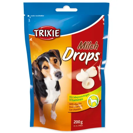 Pochúťka Trixie Dropsy mliečne 200g