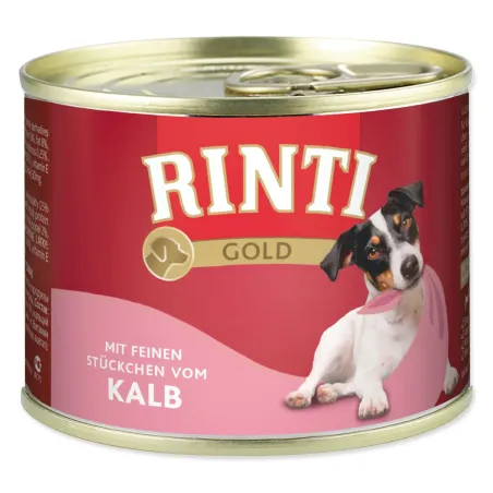 Konzerva Rinti Gold Adult teľa 185g