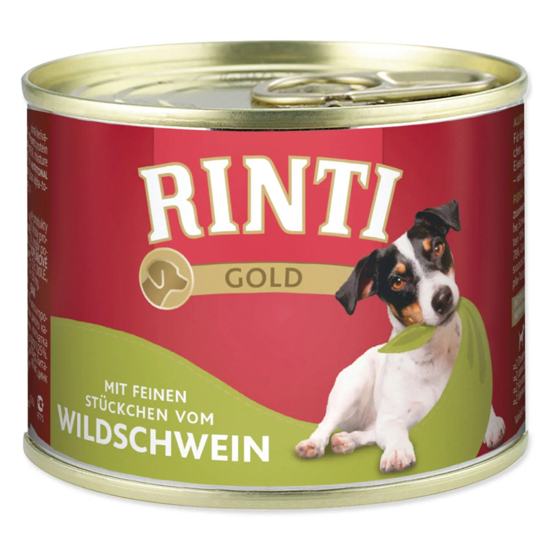 Konzerva Rinti Gold Adult diviak 185g Konzerva Rinti Gold Adult diviak 185g
