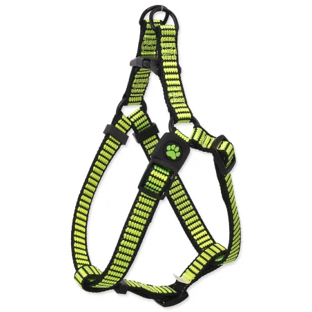 Postroj Active Dog Premium M limetka 2x53-77cm