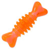 Hračka Dog Fantasy Kosť valec gumená oranžová 12cm