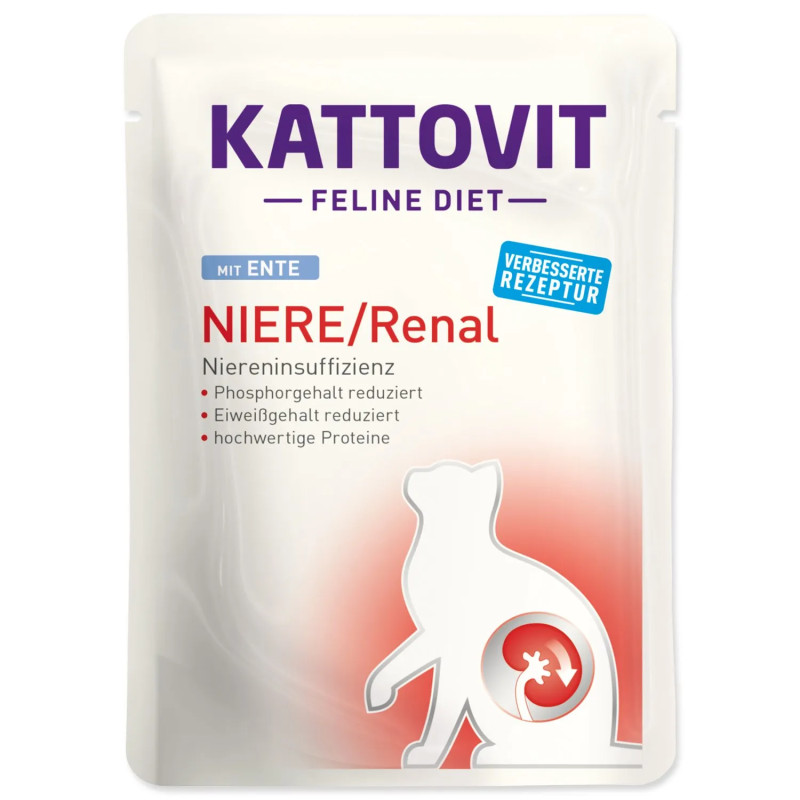 Kapsička Kattovit Kidney/Renal kačka 85g Kapsička Kattovit Kidney/Renal kačka 85g