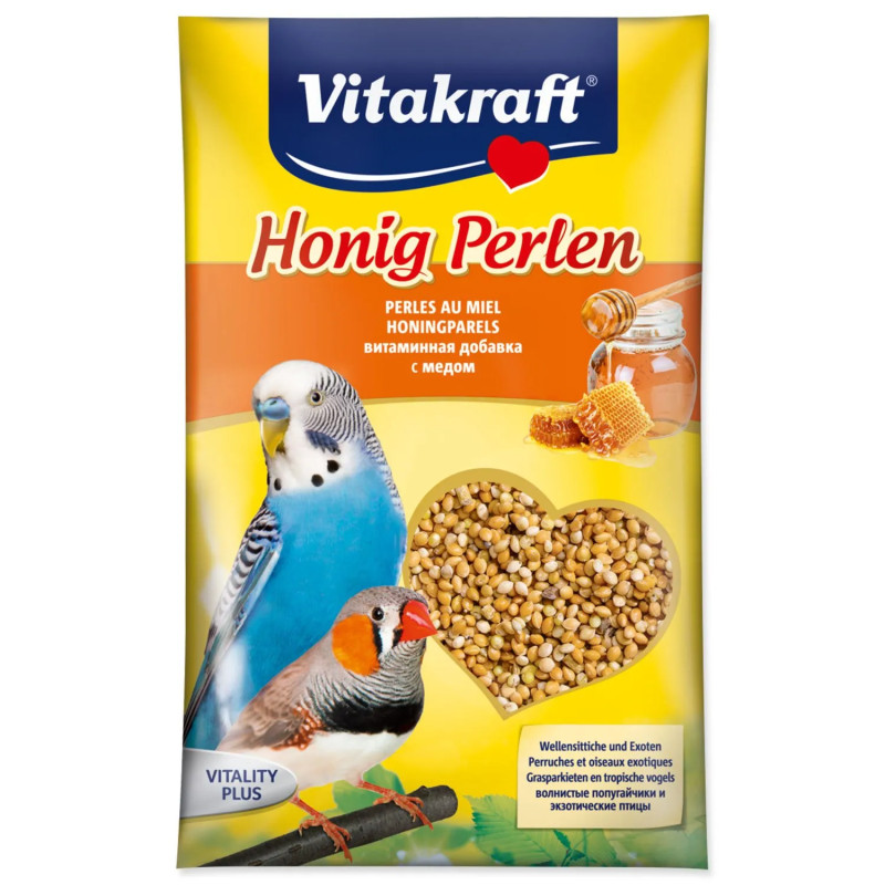 Krmivo Vitakraft doplnkové s medom 20g Krmivo Vitakraft doplnkové s medom 20g