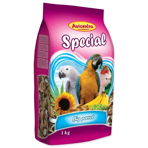 Krmivo Avicentra Speciál veľký papagáj 1kg