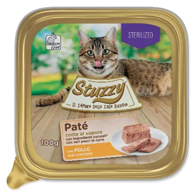 Vanička MISTER STUZZY Sterilised kura 100g