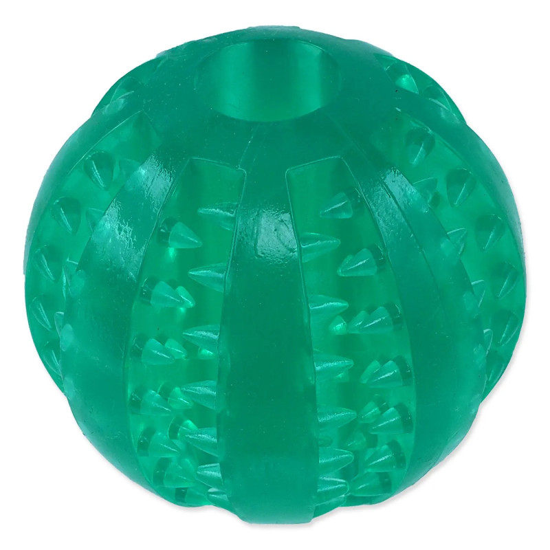 Loptička Dog Fantasy DENTAL MINT zelená 7cm Loptička Dog Fantasy DENTAL MINT zelená 7cm