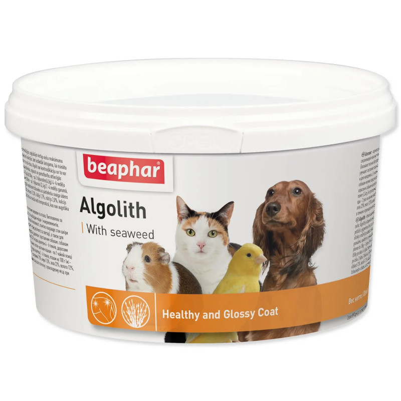 Doplnok stravy Beaphar s morskou riasou Algolith 250g Doplnok stravy Beaphar s morskou riasou Algolith 250g