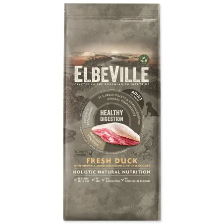 Krmivo ELBEVILLE Adult All Breeds Healthy Digestion Fresh Duck 11,4kg