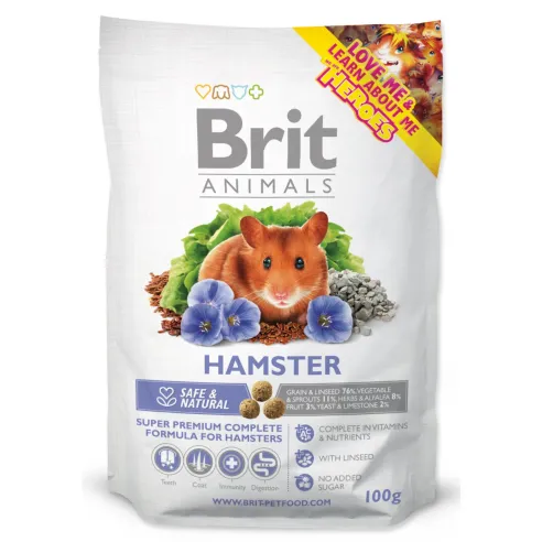 Krmivo Brit Animals Complete škrečok 100 g