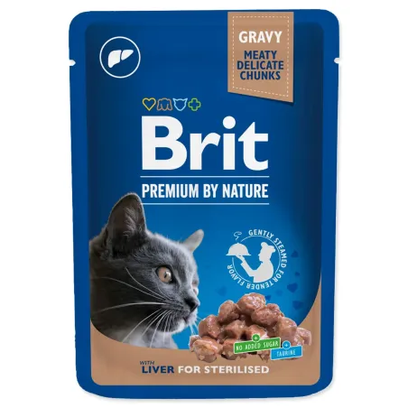 Kapsička Brit Premium Cat Sterilisod pečienka 100g