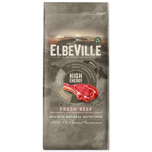 Krmivo ELBEVILLE Adult All Breeds High Energy Fresh Beef11,4kg