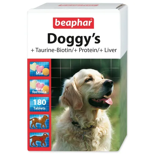 Pochúťka Beaphar Doggy´s mix 180 tbl.