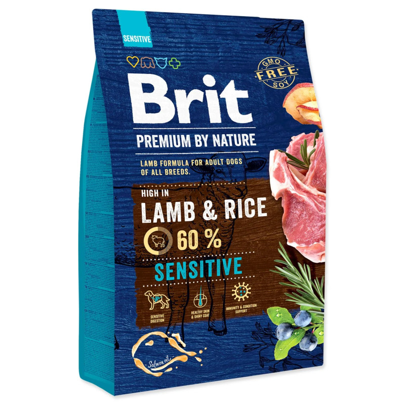 Krmivo Brit Premium by Nature Sensitive Lamb 3kg Krmivo Brit Premium by Nature Sensitive Lamb 3kg
