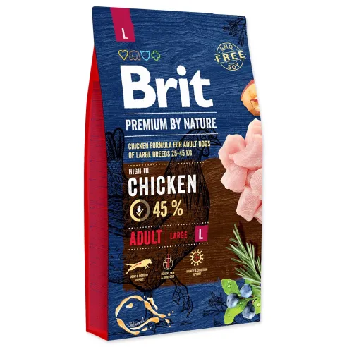 Krmivo Brit Premium by Nature Adult L 8kg