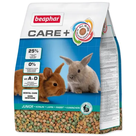 Krmivo Beaphar CARE+ králik junior 1,5kg