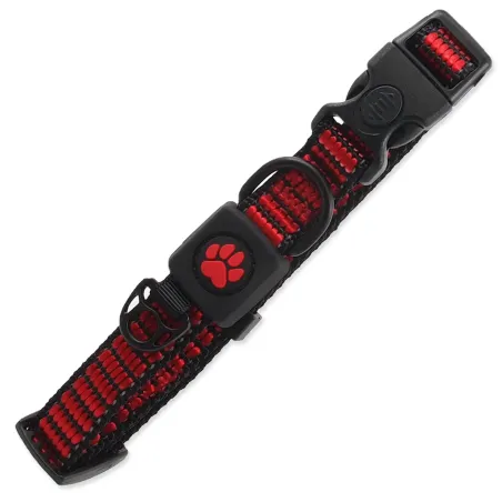 Obojok Active Dog Strong S červený 1,5x27-37cm