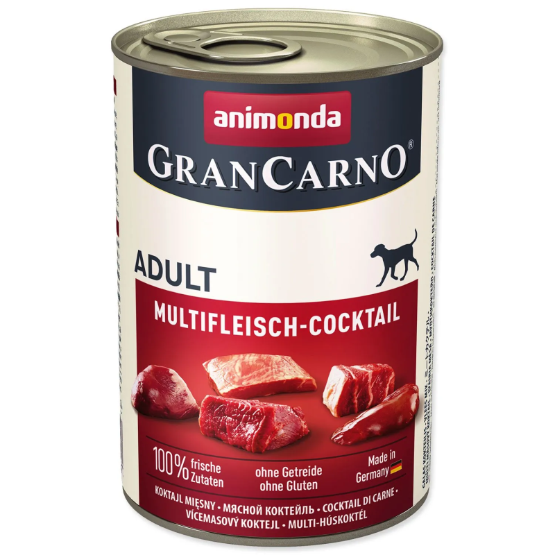 Konzerva Animonda Gran Carno Adult mäsová zmes 400g Konzerva Animonda Gran Carno Adult mäsová zmes 400g