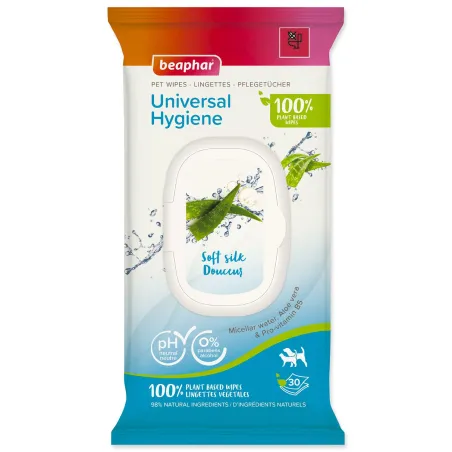 Obrúsky Beaphar BIO Universal 30 ks