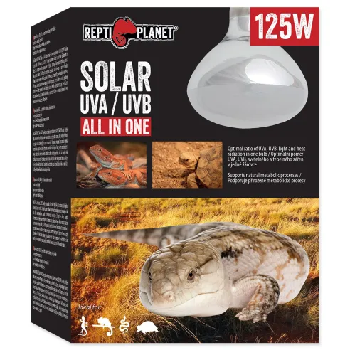 Žiarovka Repti Planet Solar UVA & UVB 125W