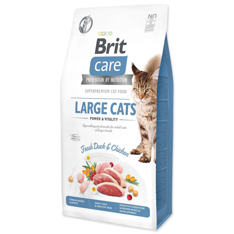 Krmivo Brit Care Cat Grain-Free Large cats Power & Vitality 7kg Krmivo Brit Care Cat Grain-Free Large cats Power & Vitality 7kg