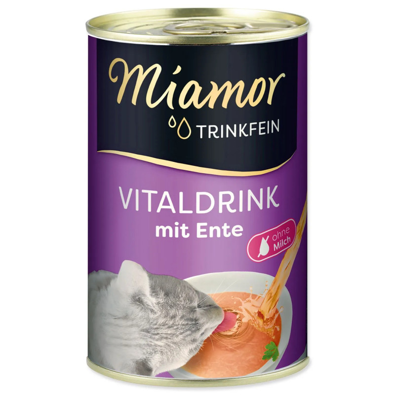 Miamor Vital drink kačica 135 ml Miamor Vital drink kačica 135 ml