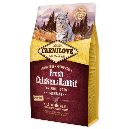 Krmivo Carnilove Cat Fresh Chicken & Rabbit 2kg