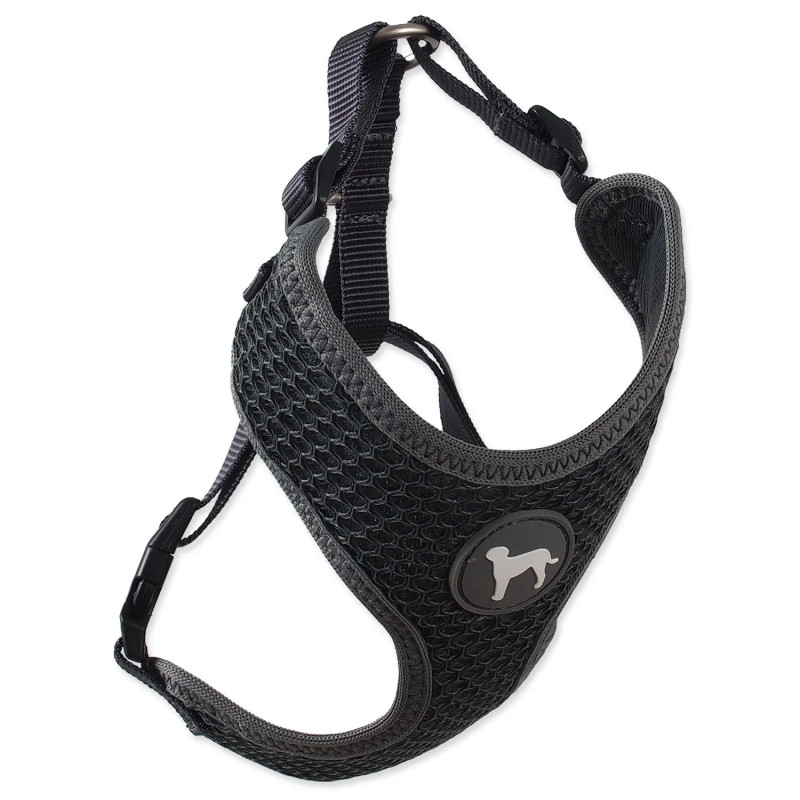 Postroj Active Dog Mellow L šedý 2x45-65cm Postroj Active Dog Mellow L šedý 2x45-65cm