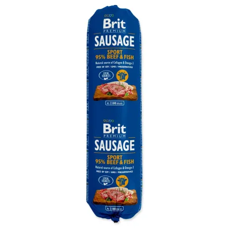 Saláma Brit Premium Sport Beef & Fish 800 g