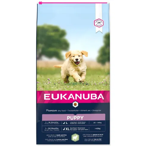 Krmivo EUKANUBA Puppy Large & Giant Lamb 12kg