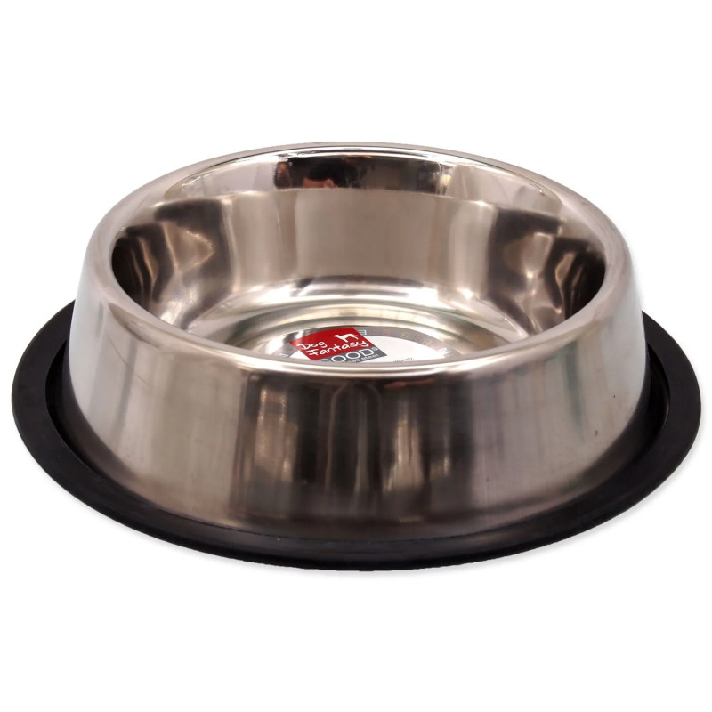Miska Dog Fantasy nerez s gumou 23cm 750ml Miska Dog Fantasy nerez s gumou 23cm 750ml