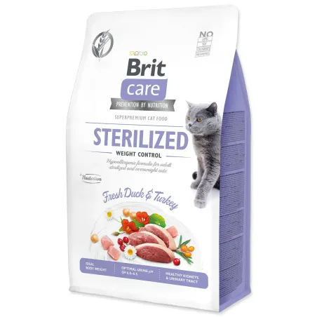 Krmivo Brit Care Cat Grain-Free Sterilized Weight Control 0,4kg