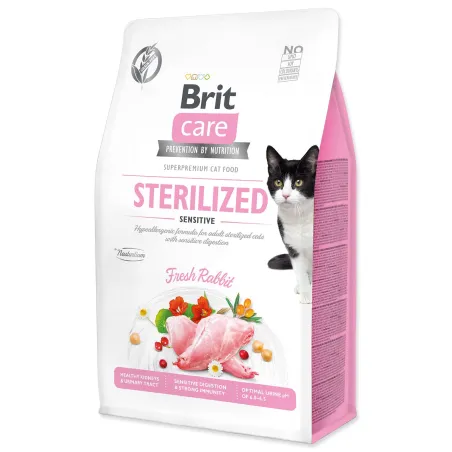 Krmivo Brit Care Cat Grain-Free Sterilized sensitive 0,4kg