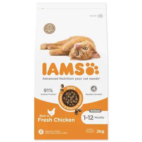 Krmivo IAMS Cat Kitten Chicken 2kg