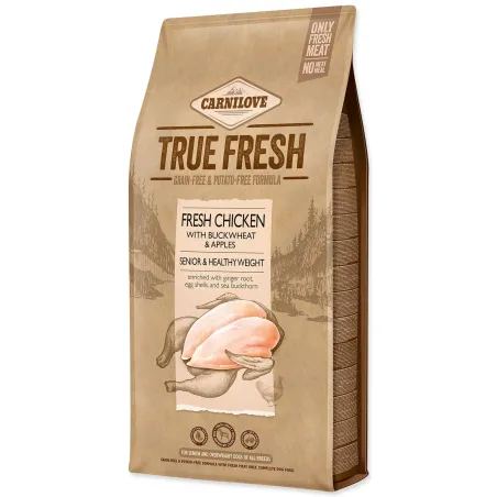 Krmivo Carnilove True Fresh Senior Healthy Weight Chicken 11,4kg