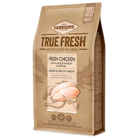 Krmivo Carnilove True Fresh Senior Healthy Weight Chicken 4kg