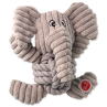 Hračka Dog Fantasy Safari slon s uzlom pískací 18cm