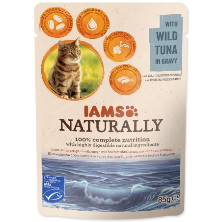 Kapsička IAMS Naturally tuňák v omáčke 85g