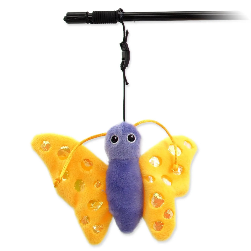 Hračka Magic Cat prút zvieratká s catnipom mix 41cm Hračka Magic Cat prút zvieratká s catnipom mix 41cm